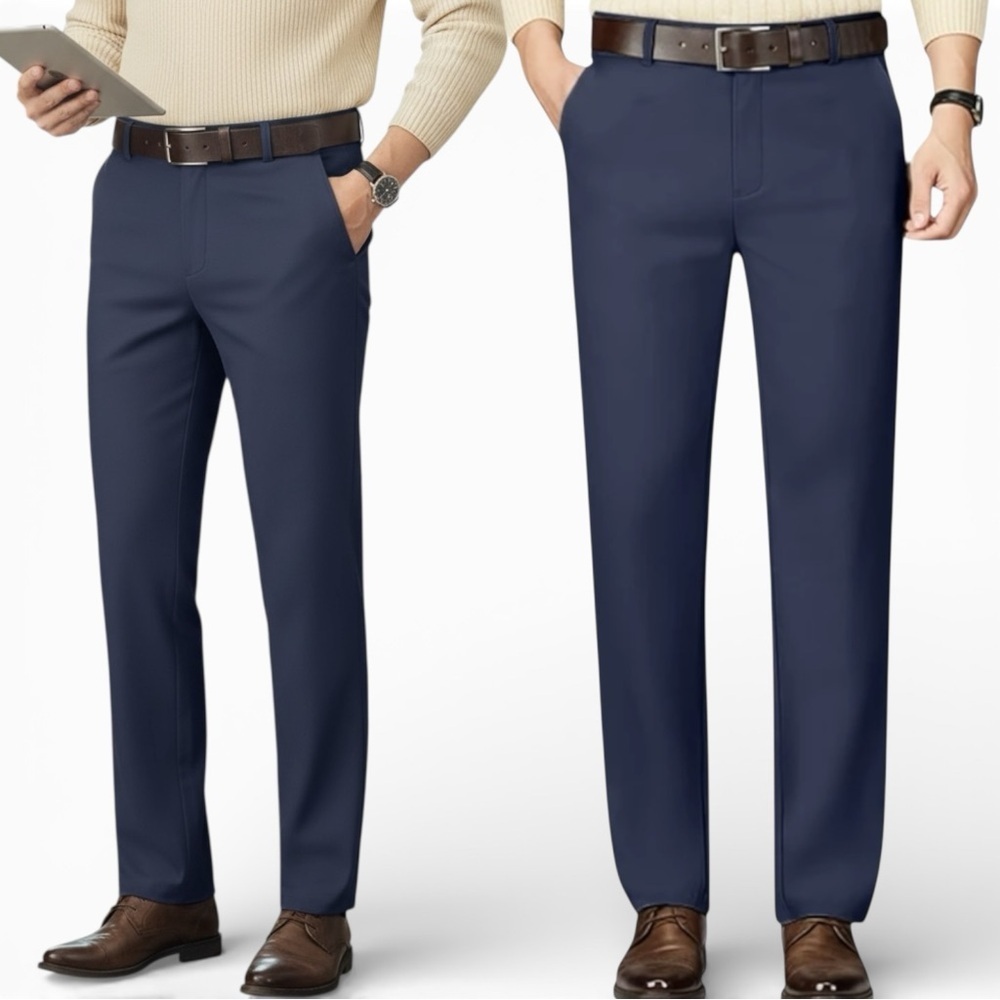 Men’s pants TimelessFlex Men’s High-Stretch Straight Fit Pants navy | 36x30 NWT